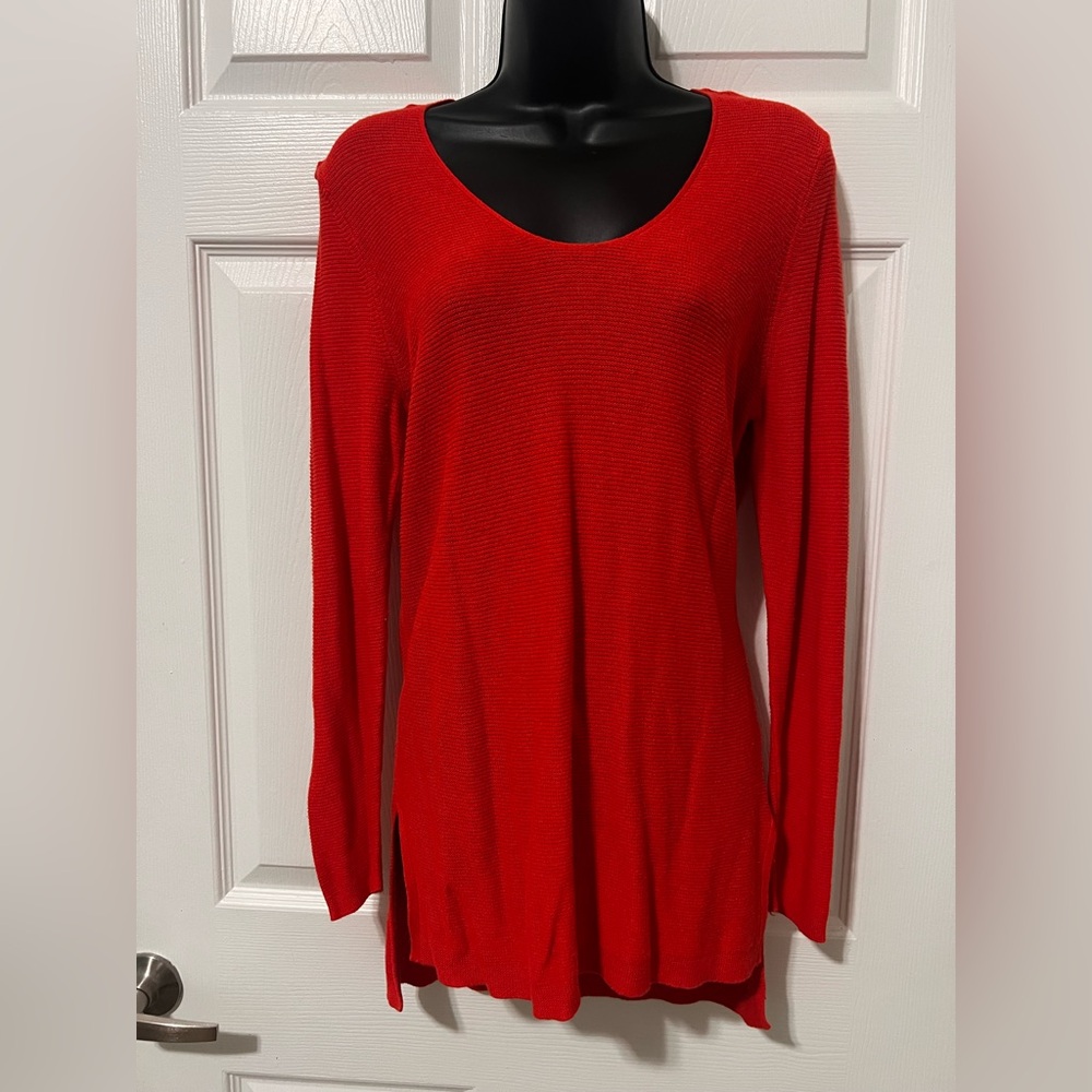 Old Navy Bright Red Knit Sweater